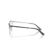 Jimmy Choo JC2002 Eyeglasses 3016 silver / black - product thumbnail 3/4