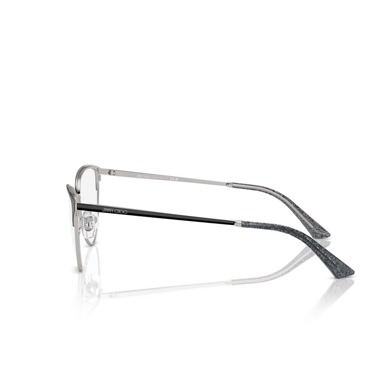 Lunettes de vue Jimmy Choo JC2002 3016 silver / black - 3/4