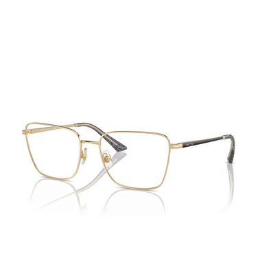 Jimmy Choo JC2003 Eyeglasses 3017 pale gold - three-quarters view