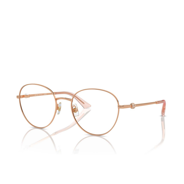 Gafas graduadas Jimmy Choo JC2004HB 3008 rose gold - 2/4