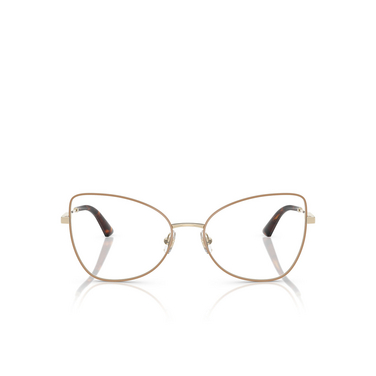 Lunettes de vue Jimmy Choo JC2006 3019 pale gold / biscuit - Vue de face