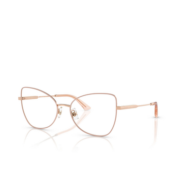 Jimmy Choo JC2006 Eyeglasses 3020 rose gold / pink - three-quarters view