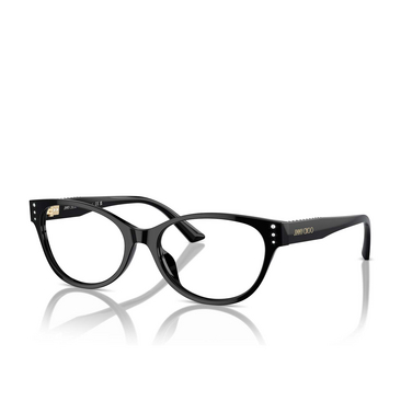 Jimmy Choo JC3003BU Eyeglasses 5000 black - three-quarters view