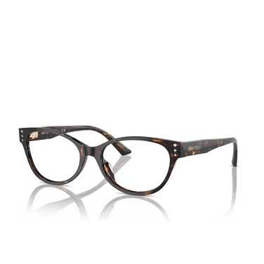 Lunettes de vue Jimmy Choo JC3003BU 5002 havana - Vue trois quarts