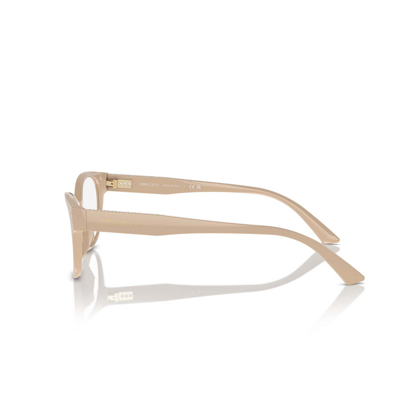 Lunettes de vue Jimmy Choo JC3003BU 5015 beige - 3/4