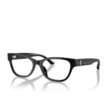 Jimmy Choo JC3010U Eyeglasses 5000 black - three-quarters view