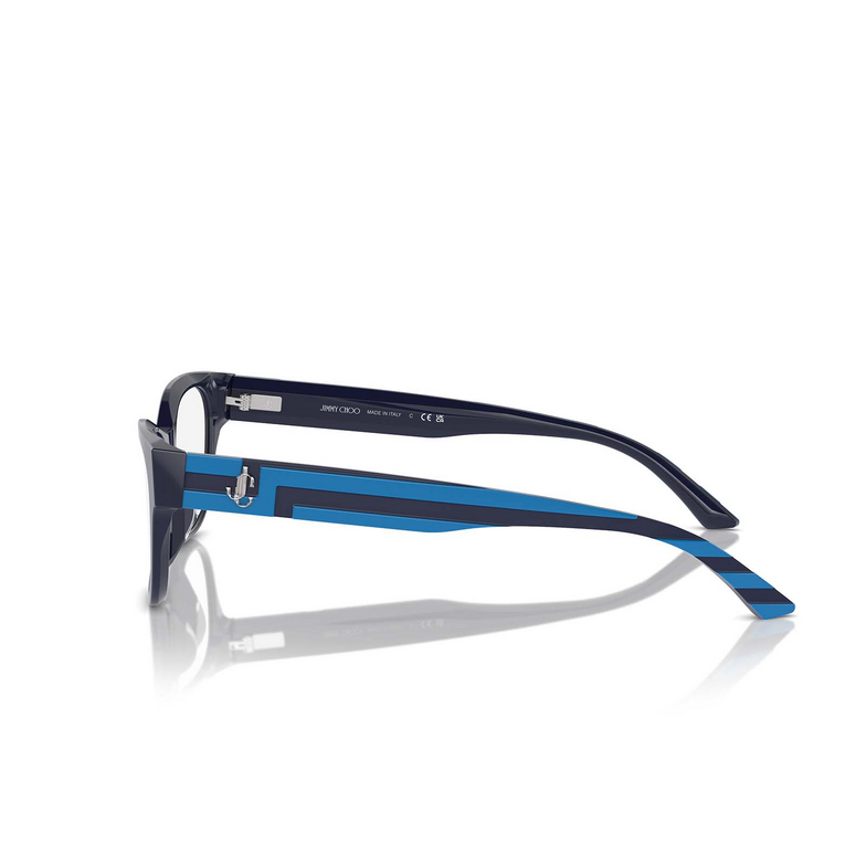 Jimmy Choo JC3010U Eyeglasses 5016 blue - 3/4