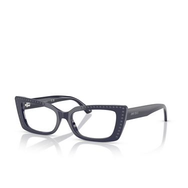 Jimmy Choo JC3018B Eyeglasses 5016 blue / silver night - three-quarters view