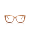 Jimmy Choo JC3019B Eyeglasses 5055 striped havana glitter brown - product thumbnail 1/4