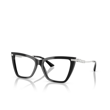 Gafas graduadas Jimmy Choo JC3020B 5000 black - Vista tres cuartos