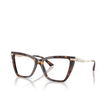 Lunettes de vue Jimmy Choo JC3020B 5002 havana - Vue trois quarts