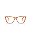 Jimmy Choo JC3020B Korrektionsbrillen 5055 striped havana glitter brown - Produkt-Miniaturansicht 1/4