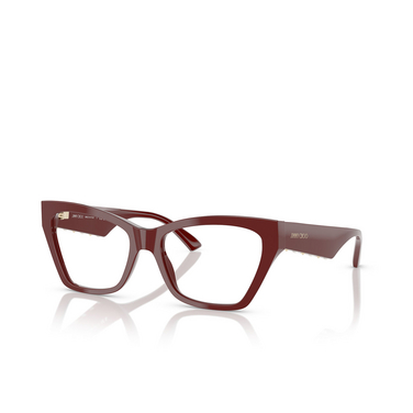 Gafas graduadas Jimmy Choo JC3021H 5057 red - Vista tres cuartos