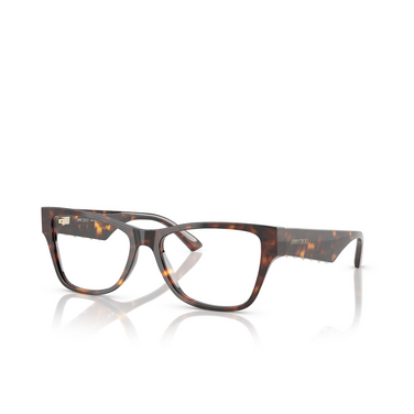 Jimmy Choo JC3022H Eyeglasses 5002 havana - three-quarters view