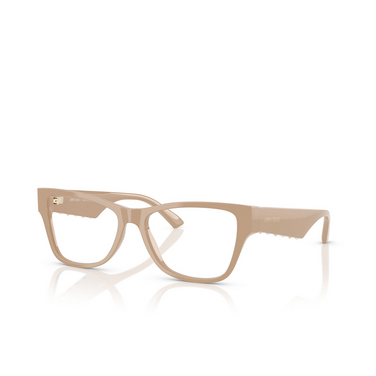 Lunettes de vue Jimmy Choo JC3022H 5058 biscuit brown - Vue trois quarts