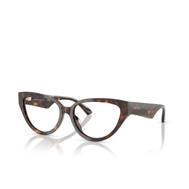 Jimmy Choo JC3023HU Eyeglasses 5002 havana - three-quarters view