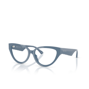 Jimmy Choo JC3023HU Eyeglasses 5020 blue - three-quarters view