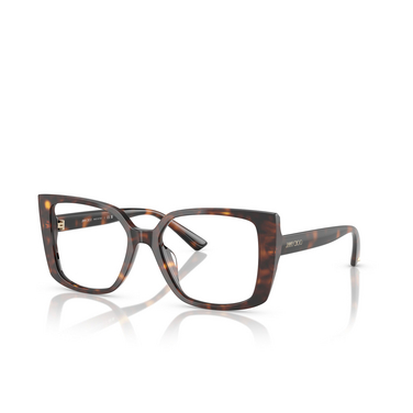 Jimmy Choo JC3024U Eyeglasses 5002 havana - three-quarters view