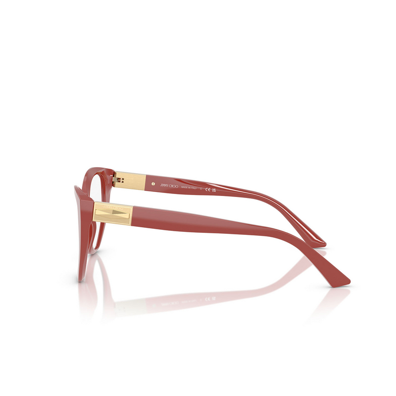 Jimmy Choo JC3026 Eyeglasses 5013 cranberry - 3/4