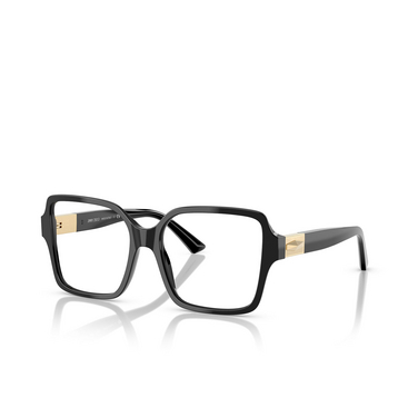 Jimmy Choo JC3027 Eyeglasses 5000 black - three-quarters view