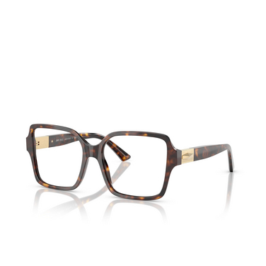 Gafas graduadas Jimmy Choo JC3027 5002 havana - Vista tres cuartos