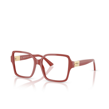 Jimmy Choo JC3027 Eyeglasses 5013 cranberry - three-quarters view