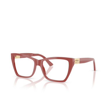 Jimmy Choo JC3028 Eyeglasses 5013 cranberry - three-quarters view