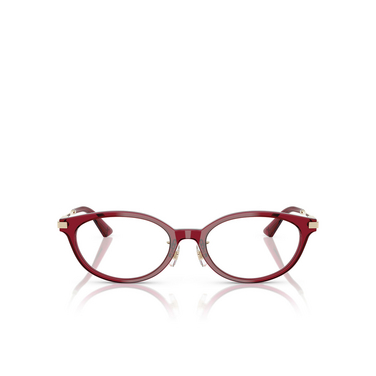 Gafas graduadas Jimmy Choo JC3029D 5062 transparent red - Vista delantera