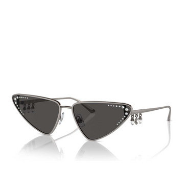 Jimmy Choo JC4001B Sunglasses 300487 gunmetal - three-quarters view