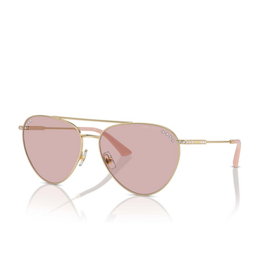 Jimmy Choo JC4002B Sunglasses 3006/5 pale gold - three-quarters view