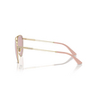 Occhiali da sole Jimmy Choo JC4002B 3006/5 pale gold - anteprima prodotto 3/4