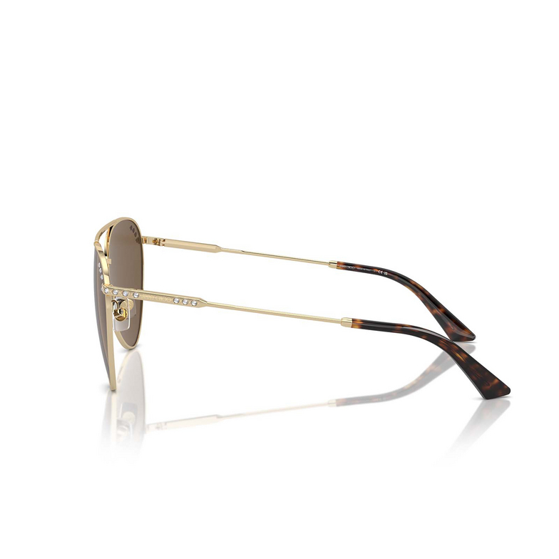 Jimmy Choo JC4002B Sonnenbrillen 300673 pale gold - 3/4