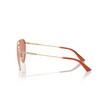 Occhiali da sole Jimmy Choo JC4002B 300684 pale gold - anteprima prodotto 3/4