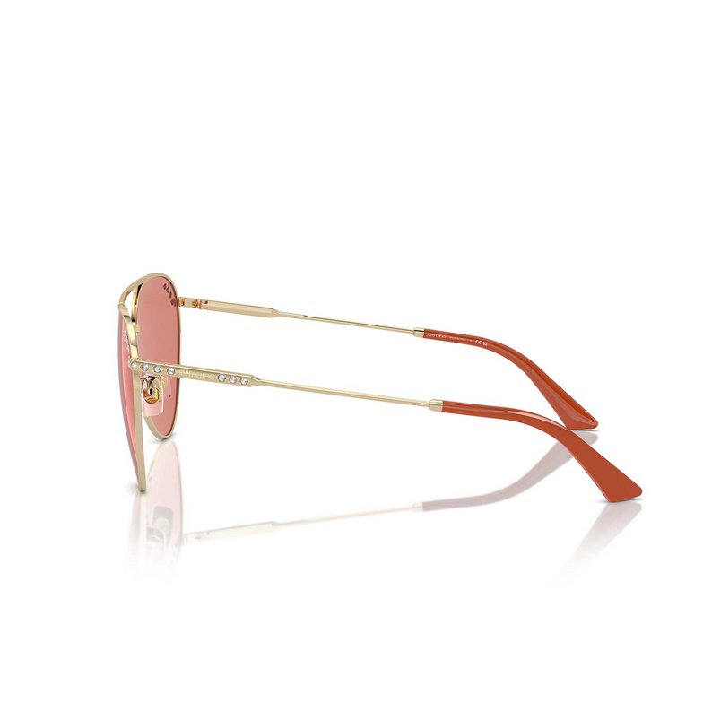 Jimmy Choo JC4002B Sonnenbrillen 300684 pale gold - 3/4