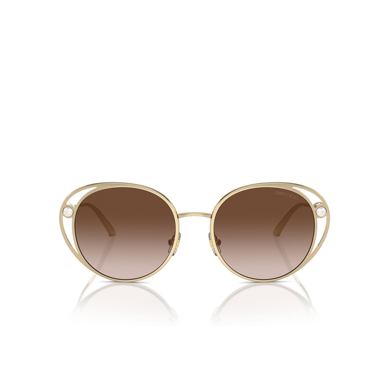 Gafas de sol Jimmy Choo JC4003HB 300613 pale gold - 1/4