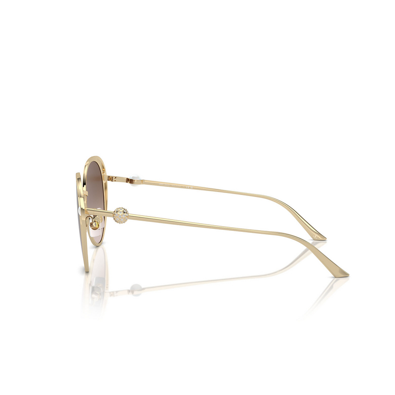 Jimmy Choo JC4003HB Sunglasses 300613 pale gold - 3/4