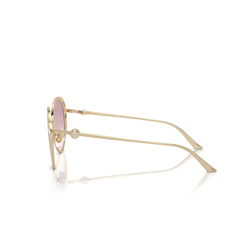 Lunettes de soleil Jimmy Choo JC4003HB 300668 pale gold - 3/4