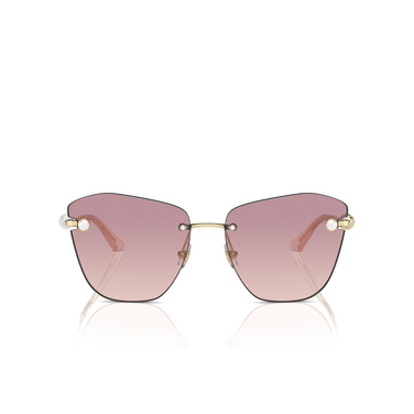 Gafas de sol Jimmy Choo JC4004HB 300668 pale gold - Vista delantera