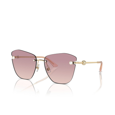 Jimmy Choo JC4004HB Sunglasses 300668 pale gold - three-quarters view