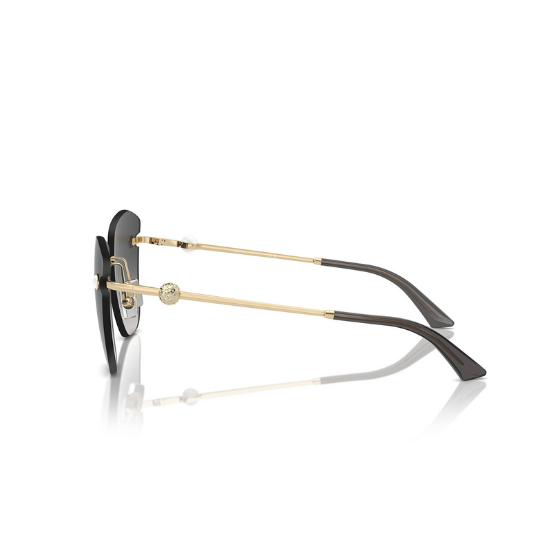 Lunettes de soleil Jimmy Choo JC4004HB 30068G pale gold - 3/4