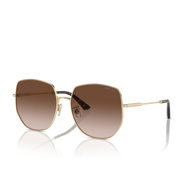 Jimmy Choo JC4006BD Sunglasses 300613 pale gold - three-quarters view