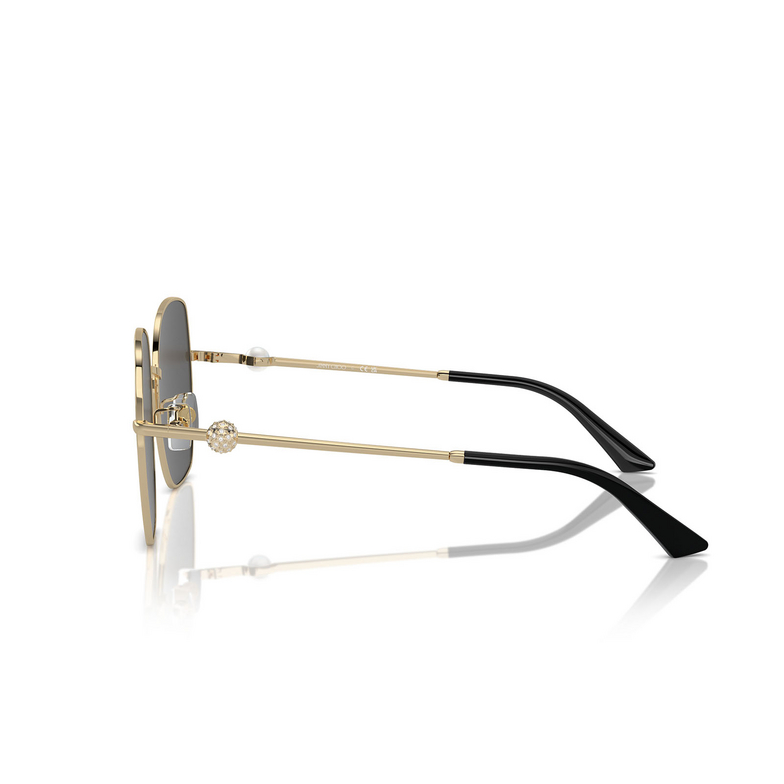 Gafas de sol Jimmy Choo JC4008HD 300687 pale gold - 3/4