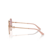 Occhiali da sole Jimmy Choo JC4008HD 300868 rose gold - anteprima prodotto 3/4