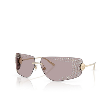 Jimmy Choo JC4009B Sunglasses 30067N pale gold - three-quarters view