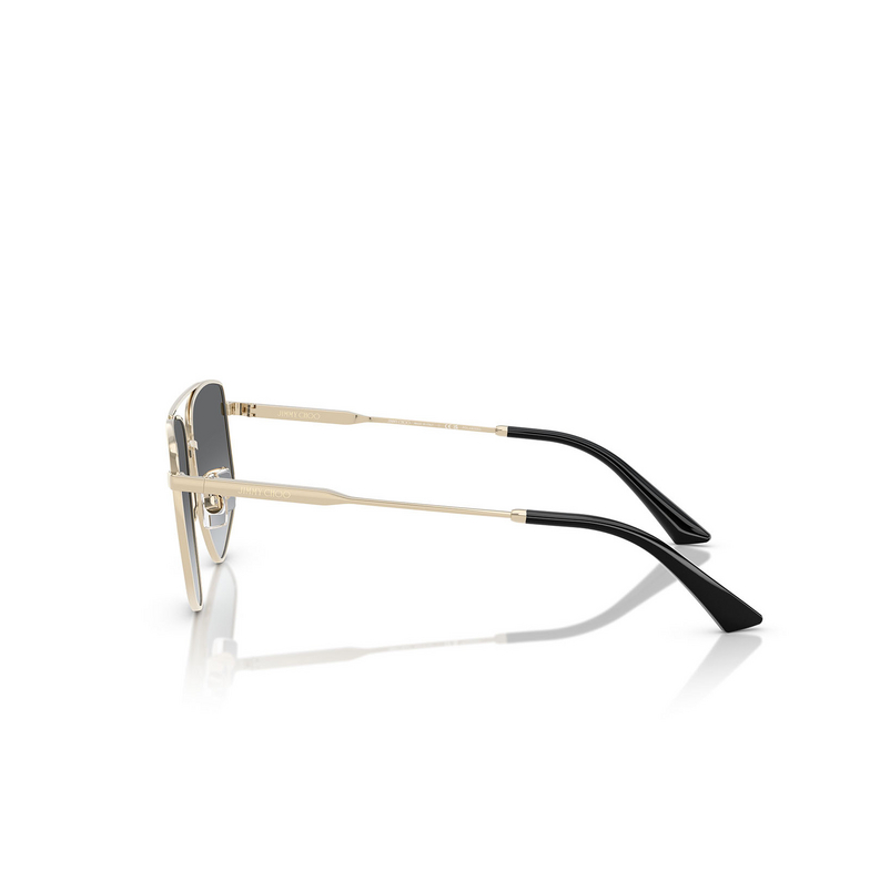 Lunettes de soleil Jimmy Choo JC4011 3006T3 pale gold - 3/4