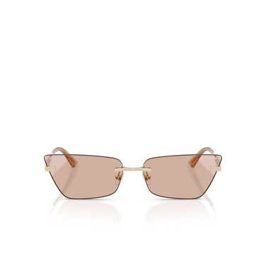 Lunettes de soleil Jimmy Choo JC4012 300613 pale gold - Vue de face