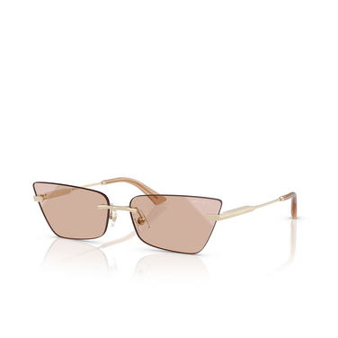 Jimmy Choo JC4012 Sunglasses 300613 pale gold - three-quarters view