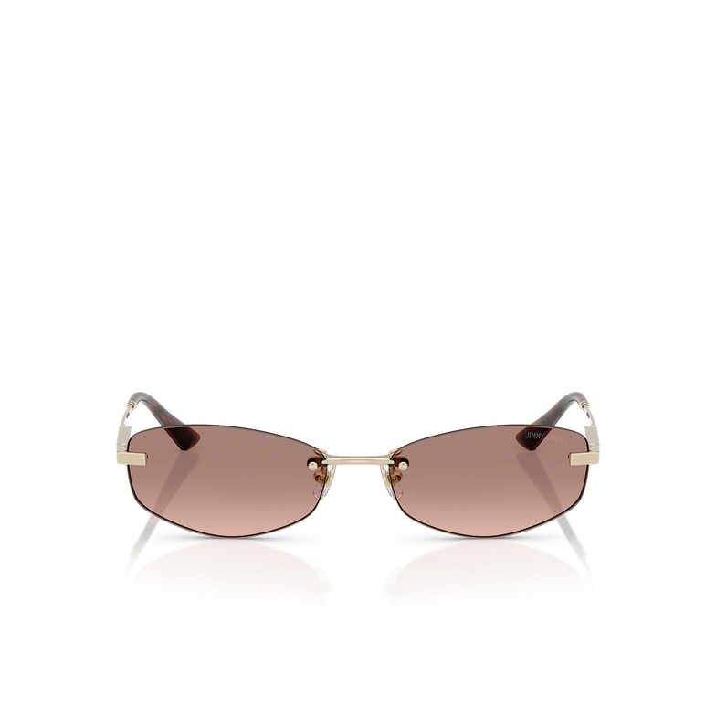 Lunettes de soleil Jimmy Choo JC4013D 300613 pale gold - 1/4