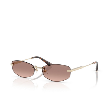 Jimmy Choo JC4013D Sunglasses 300613 pale gold - three-quarters view