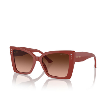 Jimmy Choo JC5001B Sunglasses 50135M red - three-quarters view